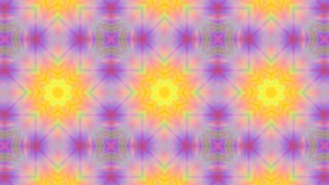 Mesmerizing colorful tilable HD kaleidoscope tie dye vortex animation background