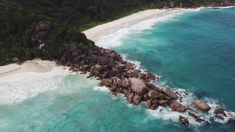 No filters. Seychelles. Famous Seychelles Rocks