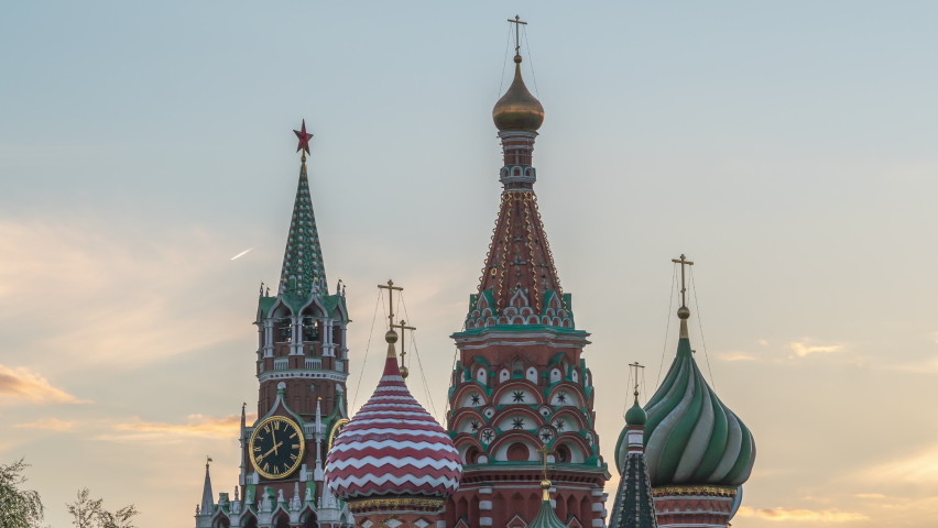 Spasskaya Tower and St. Basil