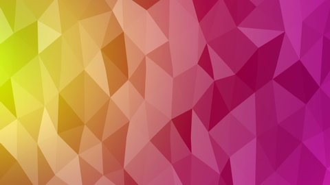 Abstract Polygonal colorful Loop background