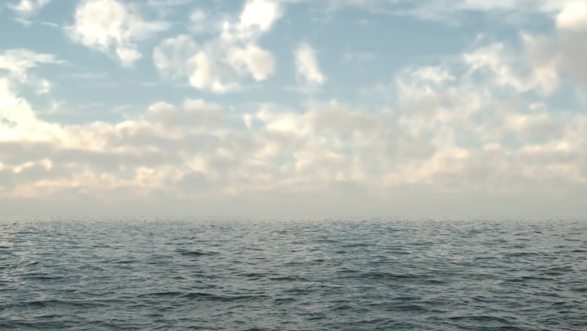 Launching a missile from under water from a submarine