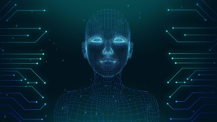 Ai Talking face recognition technology 