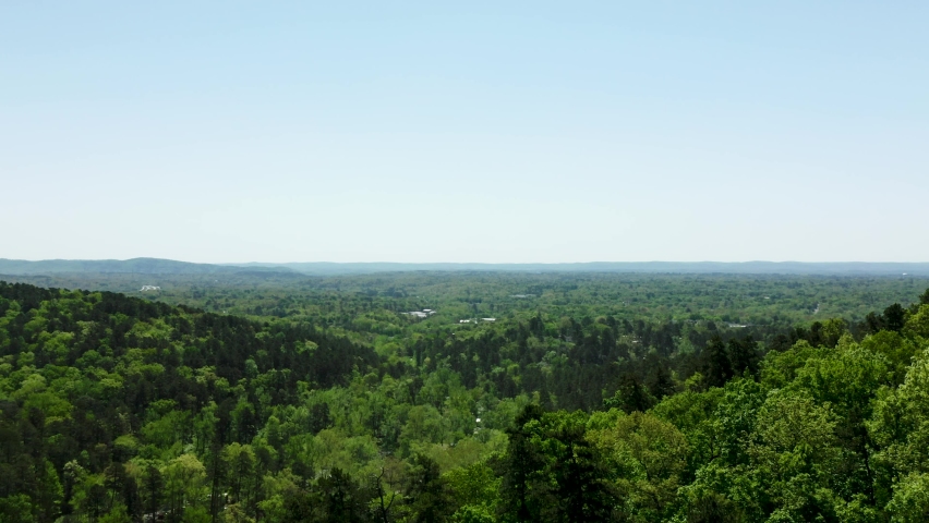 Hot Springs, Arkansas View from Above