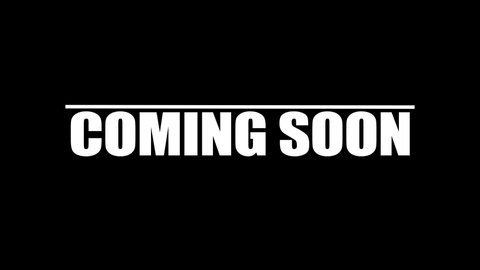 Coming Soon Video Trailer Animation Stock Footage Video (100% Royalty ...