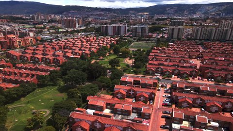 Residential neighborhood in Bogota Colombia 15 hyperlapse