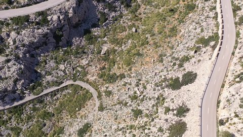 Formentor Lighthouse Road with Massive Cliffs. Tramuntana Mountains- Special Roads