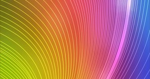 4K looping light multicolor animation with sharp lines. Shining colorful moving illustrations with sharp stripes. Flicker for designers. 4096 x 2160, 30 fps.