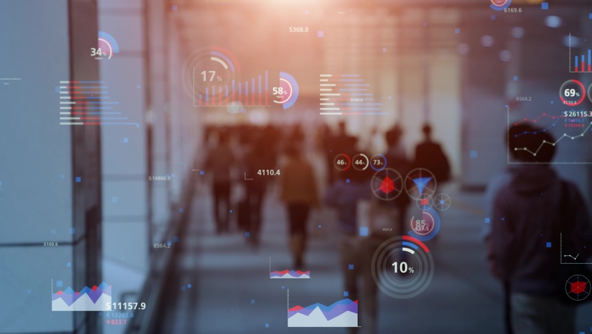 Statistics of business concept. Marketing. Financial technology. - Powered by Shutterstock - Get 15% off with code: PIKWIZARD15