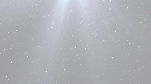 Abstract Clean Particles Background. Bokeh Particles. Loop Animation