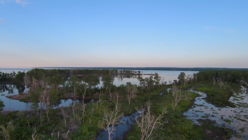 Presque Isle 4K Video and Sunset