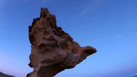 Rock formation at the desert in Bolivia