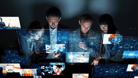 Visual contents concept. Stereoscopic image. Hologram. Streaming video. NFT. Non-fungible token. - Powered by Shutterstock - Get 15% off with code: PIKWIZARD15