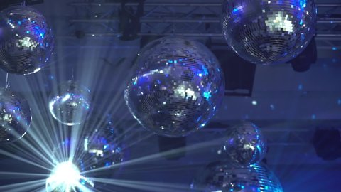 concert light dynamic devices with disco balls