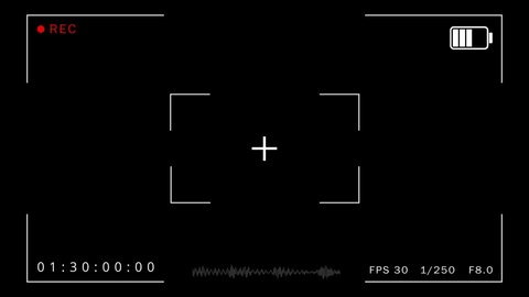 Camera viewfinder overlay Stock Video Footage - 4K and HD Video Clips ...