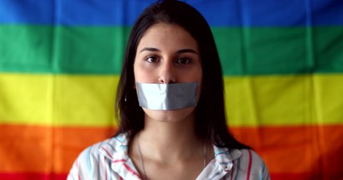LGBT woman censored not able to speak