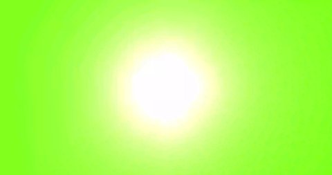 Lens Flare effect on green Screen, Light effect, Distortion on TV, Chroma Key, Sunlight on Green background, White or Golden Light