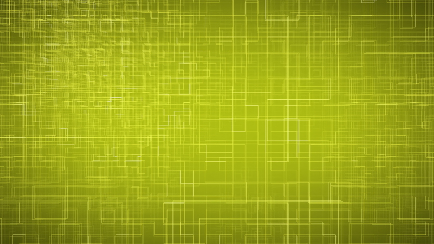 Yellow Circuit Board Loop Fast Animation Background