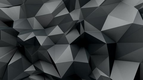 Intro Template Abstract Cg Polygonal Dark Stock Footage Video (100% ...