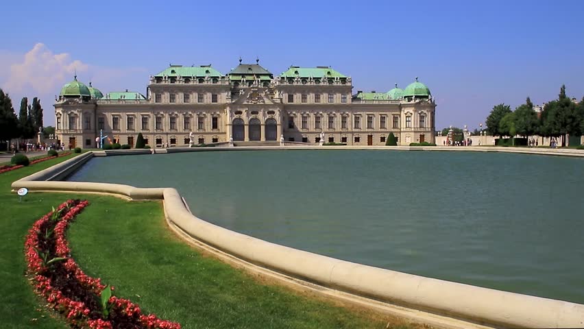 Belvedere Palace. Vienna, Austria