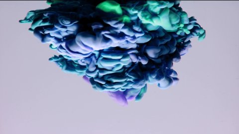 Color Burst - colorful smoke powder explosion fluid ink particles slow motion,ink in water stock footage,ink in water inkprint solutions video download,ink in water 4k video.