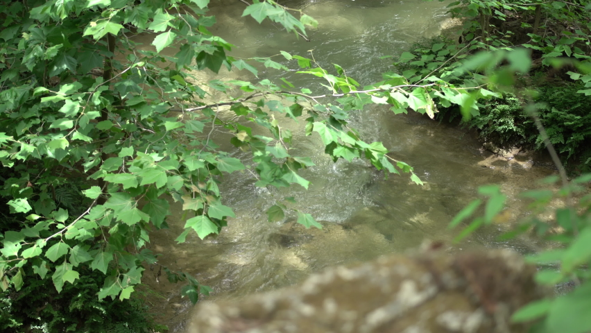 River in El Salto, Nuevo Leon, Mexico