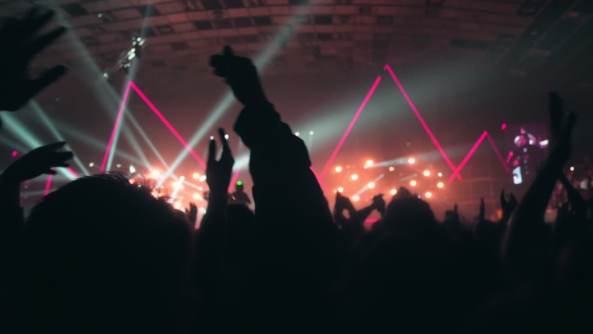 Music concert party hand smartphone rock dj lifestyle