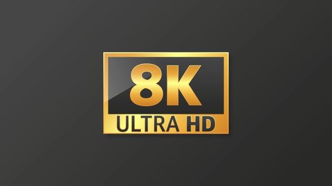 Modern tv full hd 4k, great design for any purposes. Set technology signs. Motion graphics.