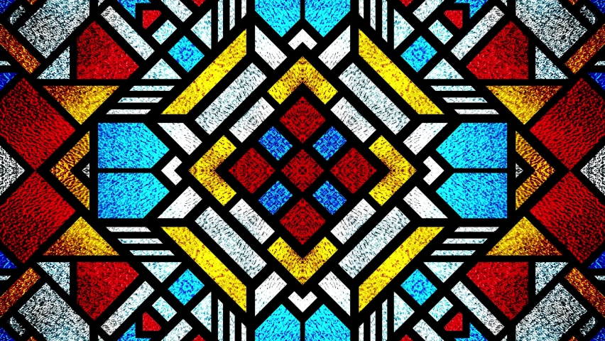 Stained glass. Seamless looping multicolor animation footage. Kaleidoscopic dynamic background. Psychedelic motion design. Dj loop. Optical illusions. Vj loops. Transformations. Template. Design. 4K	 Royalty-Free Stock Footage #1075258886