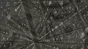 Animation of data processing over american dollar banknotes. global business, finances, technology, digital interface and connections concept digitally generated video. - Powered by Shutterstock - Get 15% off with code: PIKWIZARD15