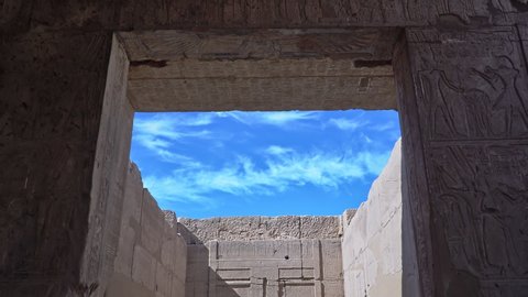The Mortuary Temple of Seti I is the memorial temple of the New Kingdom Pharaoh Seti I. It is located in the Theban Necropolis in Upper Egypt, across the River Nile from the modern city of Luxor.