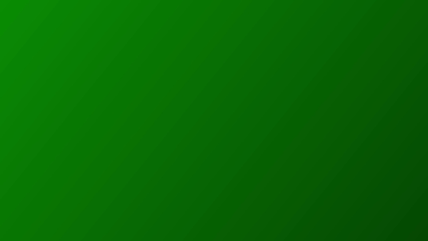 Playing cards in the casino on a green background. Motion graphics.