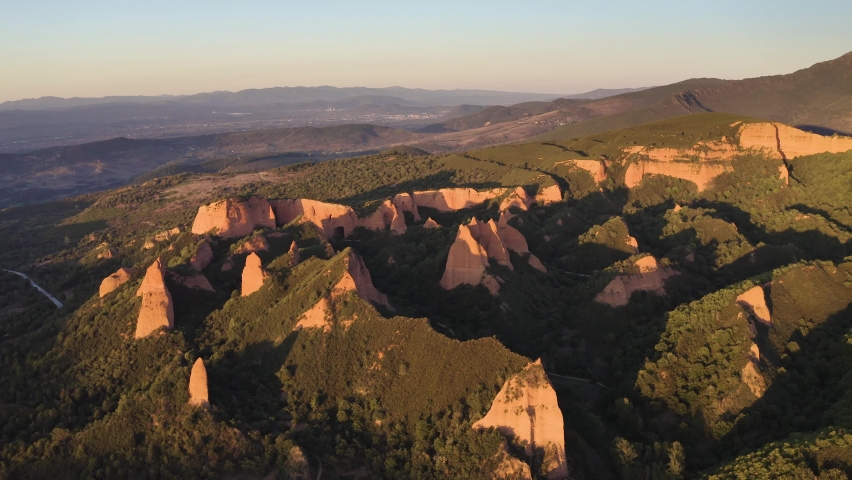 Las Medulas, a Roman gold-mining site in Spain
