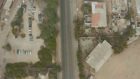 Top Aerial view of Chunrigar Road Karachi - Moving Forward