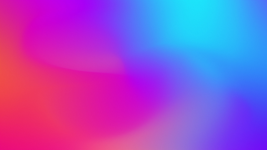 Abstract Magenta Blue Orange Soft Gradient Cycle Slow Motion Background Loop Royalty-Free Stock Footage #1075524890