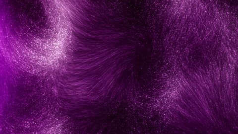 Abstract purple ethereal meditation loop background. Concept 3d animation as a product showcase. Live stream copy space on ultraviolet psychedelic violet fiber optic on full-frame fiberglass template.