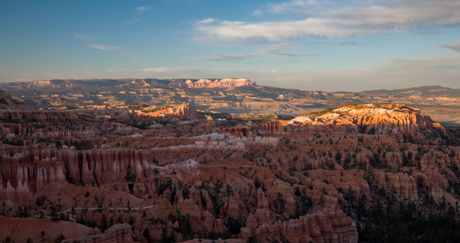 Bryce Canyon National Park at Sunset, time-lapse