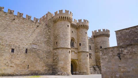 Palace of the Grand Master of the Knights Castle in Rhodes Tracking