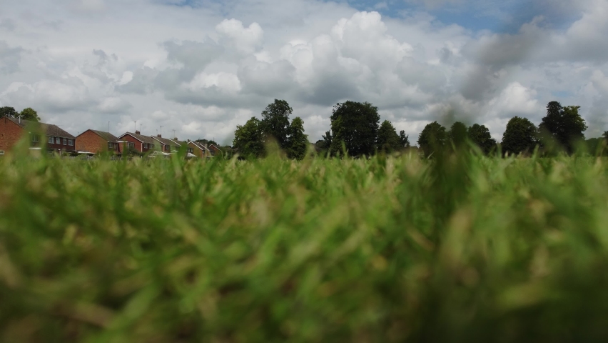 aerial views and footage of drone over beautiful city