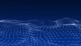 Artificial intelligence concept. Big data visualization. Cyber technology wave. 3d rendering. - Powered by Shutterstock - Get 15% off with code: PIKWIZARD15