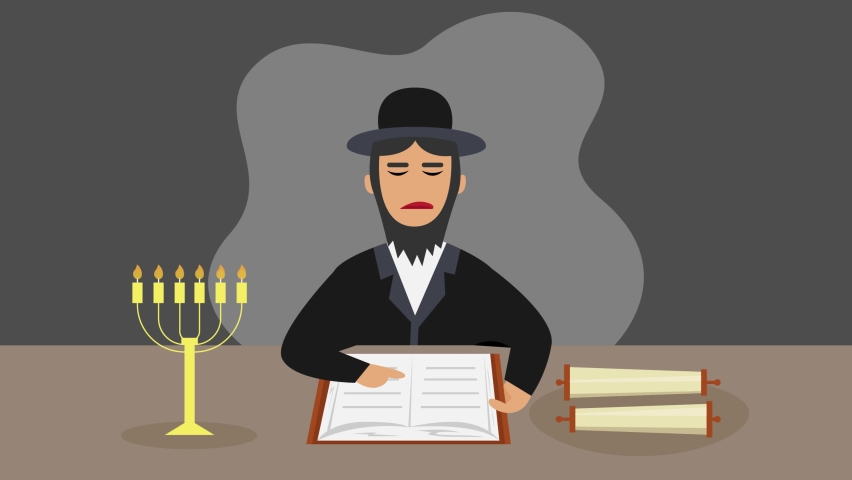 2 Rabbi cartoon Stock Video Footage - 4K and HD Video Clips | Shutterstock