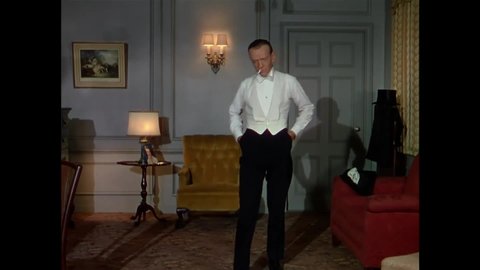 CIRCA 1951 - In this musical, a man (Fred Astaire) sings a love song through his inner thoughts to a portrait of the woman he loves.