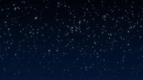 loop realistic starry night,glowing and shinning stars,twinkle stars at night sky,dark blue gradient background animation footage  - Powered by Shutterstock - Get 15% off with code: PIKWIZARD15