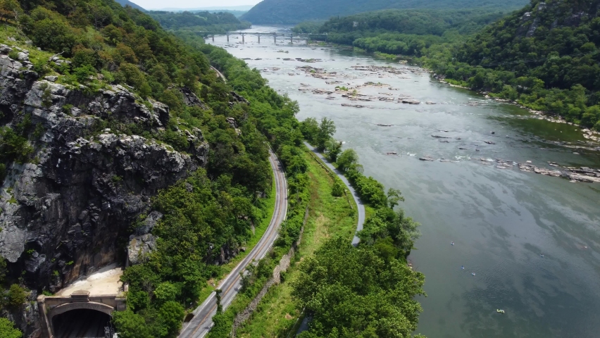 Shenandoah river near Harper
