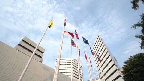 The ASEAN Secretariat - Flag