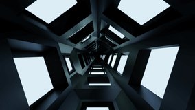 Neon light of Modern design., flight forward through digital corridor, appearing glowing pink blue lines, ultraviolet spectrum., 4K Looped Background Animation - Powered by Shutterstock - Get 15% off with code: PIKWIZARD15