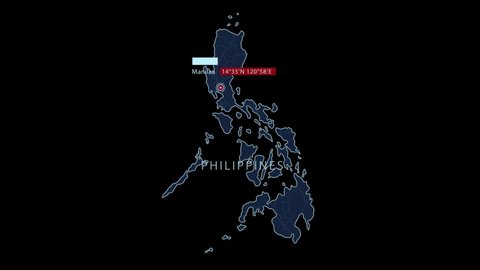A stylized rendering of the Philippines map conveying the modern digital age and its emphasis on global connectivity among people