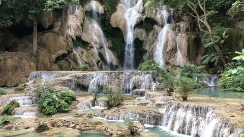 Kuang Si Waterfall Main Falls