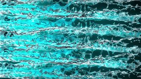 3d Water Flow Background Looped Video