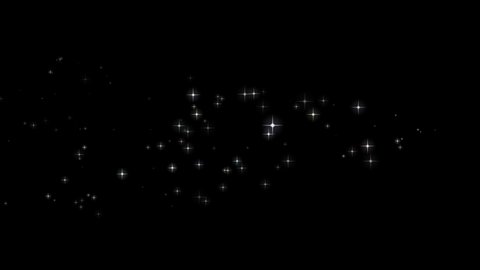 Twinkle glitter star sparkling 4k alpha