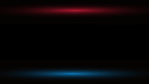 Abstract seamless background blue red spectrum looped animation ultraviolet light 4k glowing neon line. Perfect for projection mapping. Light Leak, flash lights, lighting lamp rays effect.